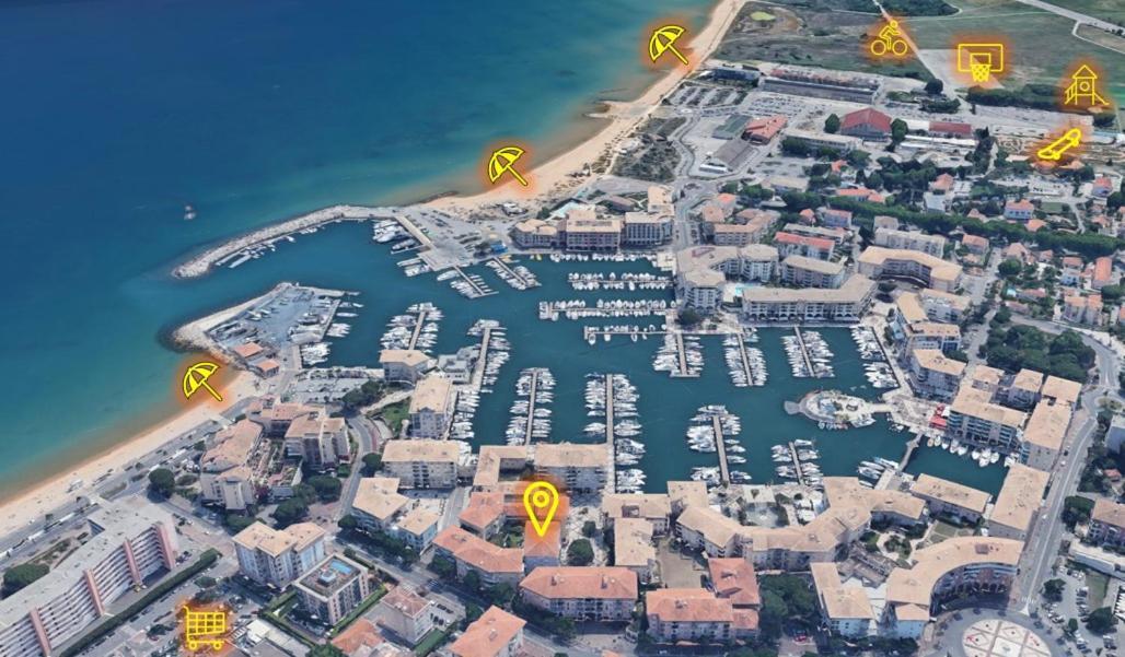 Climatise - Port Frejus, A 250m Appartement